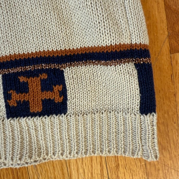 Vintage 90s Knit Beaded Sweater - Picture 6 of 10